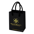 Black shopping Custom Design Kraft Paper Gift Handbag